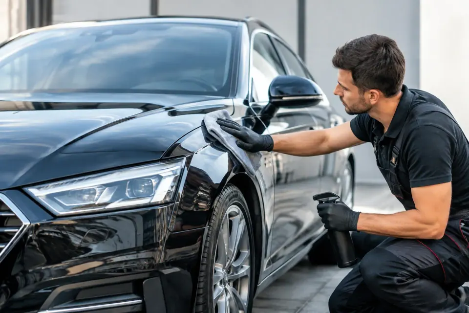 Wann Sie Ihr Auto richtig aufbereiten lassen sollten – Symbolbild (KI-generiert)